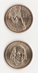 USA - 1 Dollar 2007 - P - James Madison - 4th President - UNC
