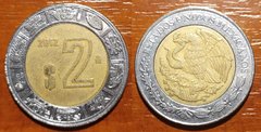 Мексика - 2 Pesos 2012 - VF