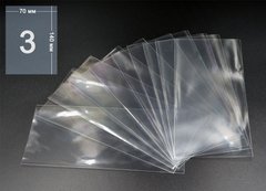 3578 - Bags for banknotes 70 mm x 140 mm - 50 pcs Sleeves Holder