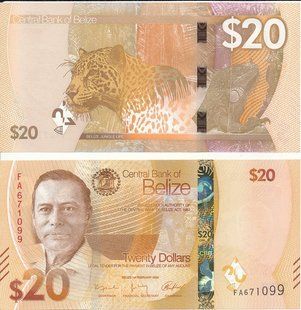 Belize - 20 Dollars 2025 - P. W76 - UNC