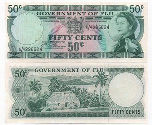 Fiji - 50 Cents 1971 - P. 64b - XF