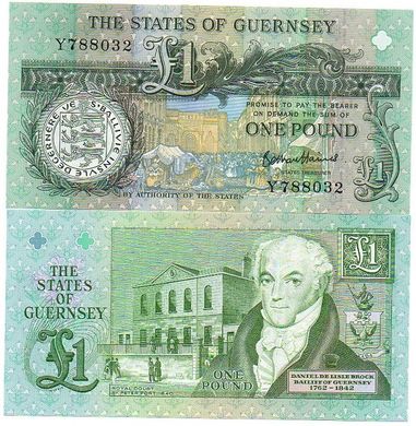 Guernsey - 1 Pound 2016 - Pick 52d - serie Y - signature: B. Haines - UNC