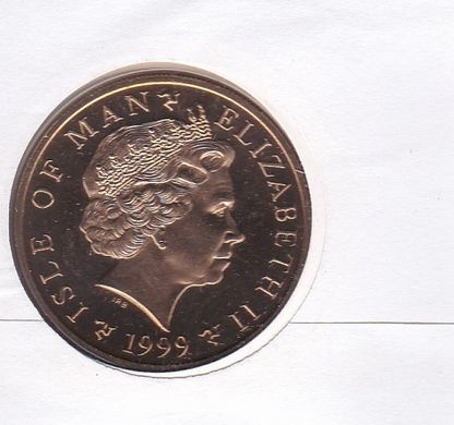 Isle of Man - 5 Pounds 1999 - 175 years of the Royal National Lifeboat Institute - comm. - in an envelope - UNC