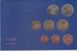 Ірландія - набір 8 монет 1 2 5 10 20 50 Cent 1 2 Euro 2003 - 2004 - у синьому буклеті - UNC